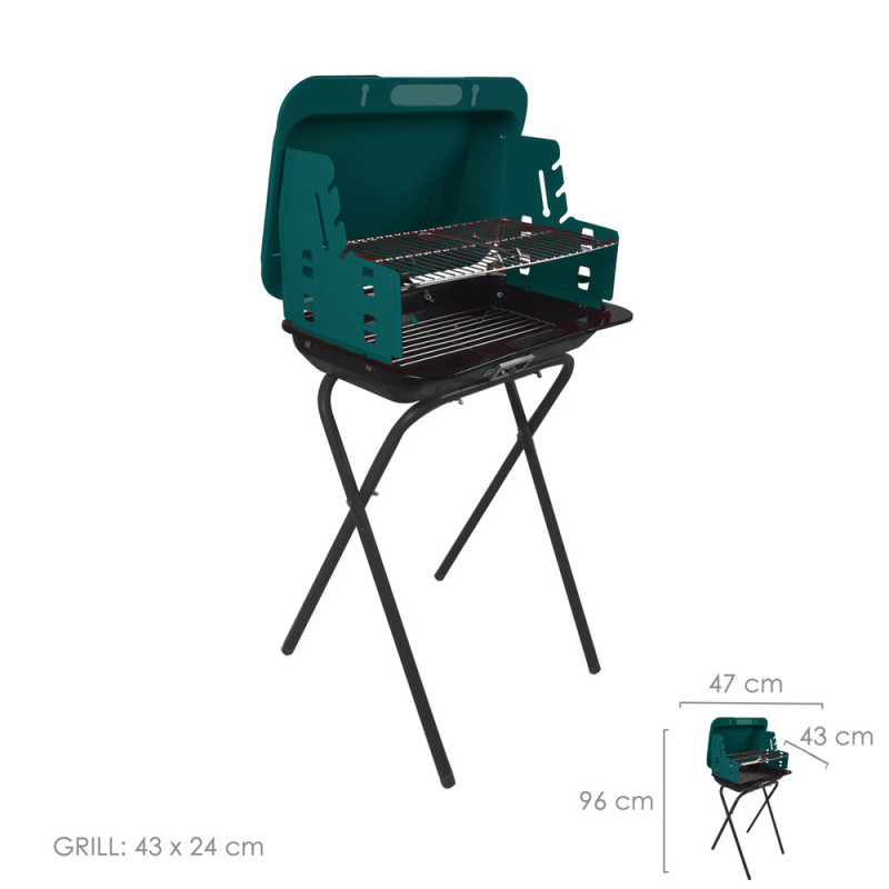 BARBACOA SATURNIA DAKOTA 47X43X96 BARBACOA SATURNIA DAKOTA 47X43X96