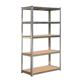 MODULO ESTANTERIA BANDEJAS DE MADERA SIN TORNILLOS 90X40X180 CM. (5 BATEAS)