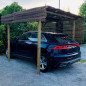 PERGOLA MADERA PAPILLON 3X3 METROS 4 POSTES PERGOLA MADERA PAPILLON 3X3 METROS 4 POSTES