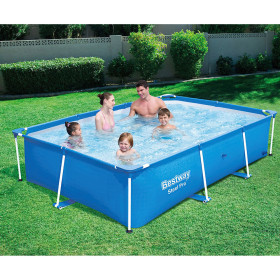 PISCINA RECTANGULAR SIN DEPURADORA 259X170X61 CM.