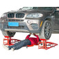 JUEGO RAMPAS PARA COCHE CON GATO HIDRAULICO PARA ELEVACION PORTATILES, 2 000kg.