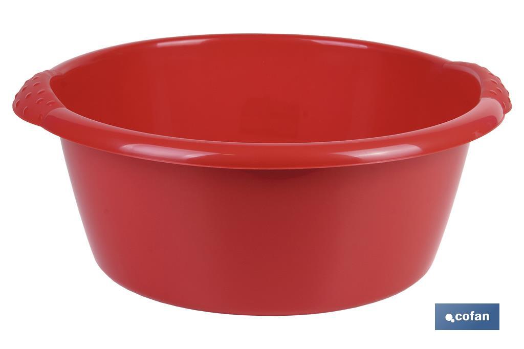 BARREÑO ROJO 15L  45x16cm (PACK: 1 UDS)