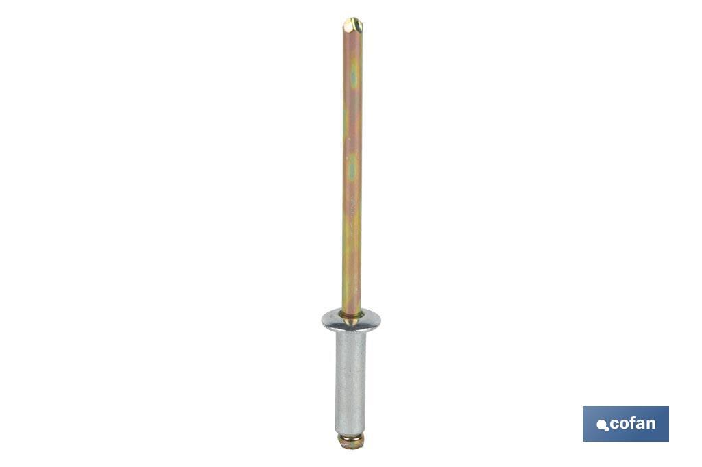 REMACHE ACERO  6 X 30 MM (PACK: 200 UDS)