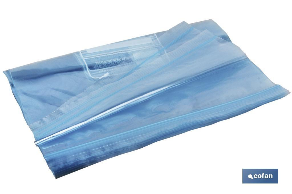 BOLSAS ZIP MEDIANA 27 X 28 15UDS (PACK: 1 UDS)