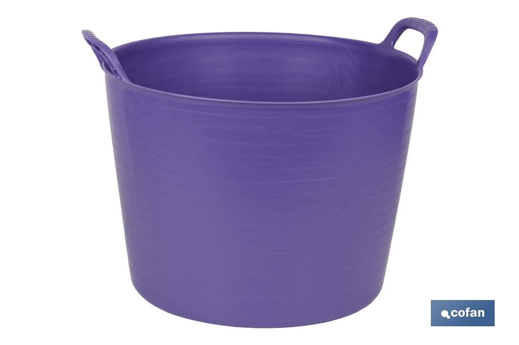 CAPAZO 42 L VIOLETA  48.5 X 45 X 38 CM